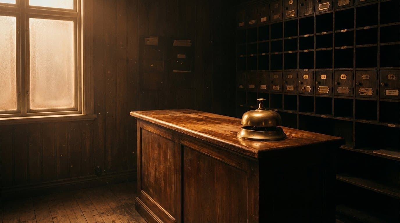 Cozy workspace with notebook and coffee