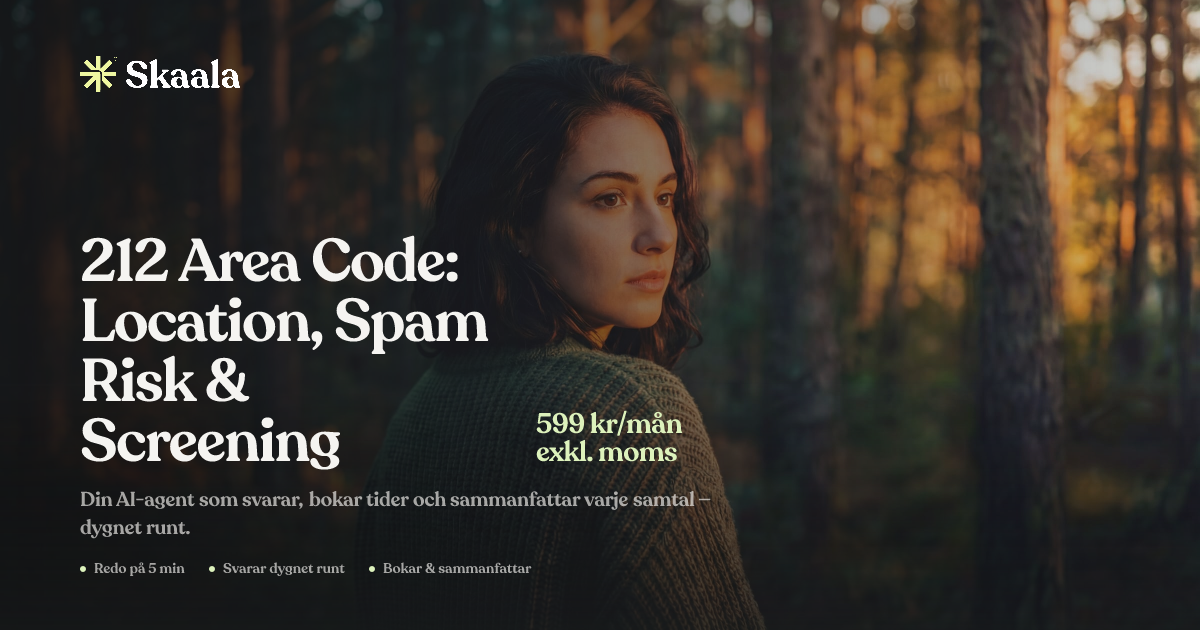 212 Area Code: Location, Spam Risk & Screening | Skaala