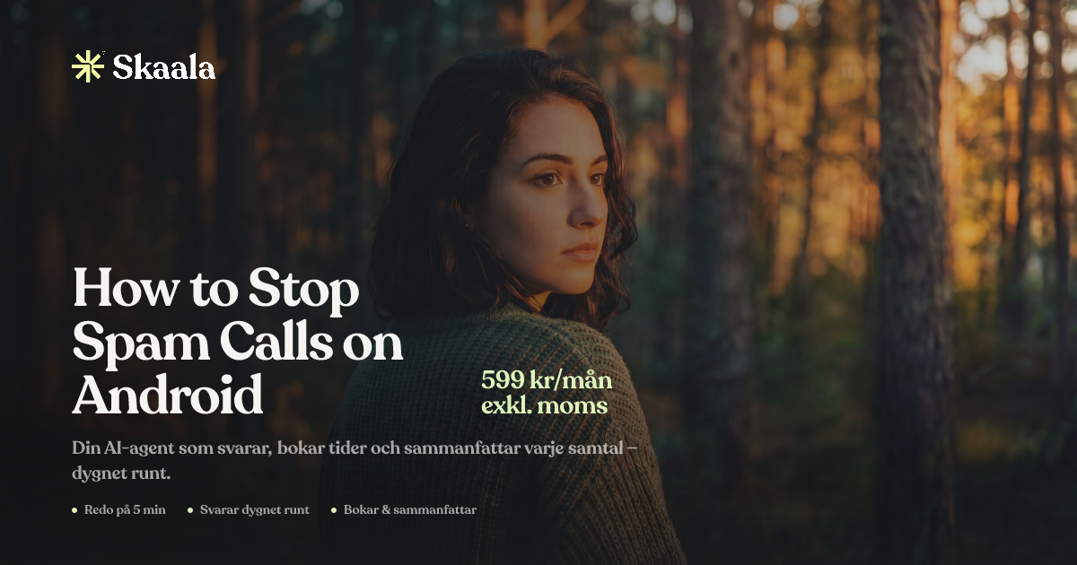 How to Stop Spam Calls on Android | Skaala
